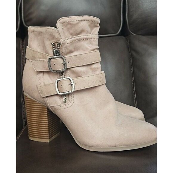 Carlos by Carlos Santana Pippin Ankle Booties Rose, Womens Size 10 M - Picture 4 of 9